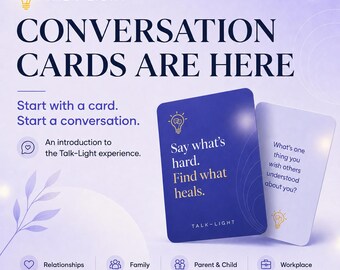 Cartes de conversation parent-enfant | 50 questions pour les enfants et les parents | Téléchargement PDF numérique
