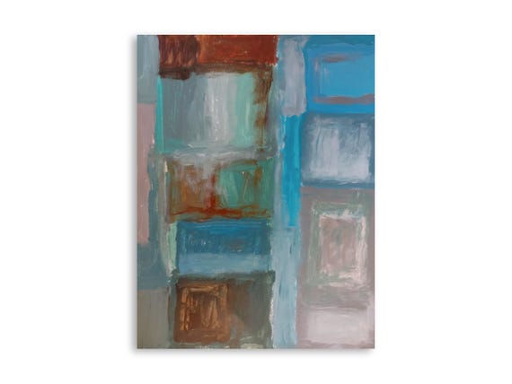 Printable abstract wall art, decorative printable abstract art print, printable abstract painting