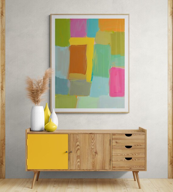 Printable Abstract Art Print: Modern Wall Decor (Digital Download)