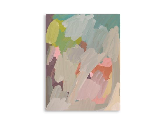 Printable abstract wall art, decorative printable abstract art print, printable abstract painting