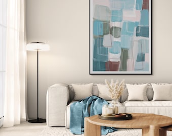Printable Abstract Art Print: Modern Wall Decor (Digital Download)