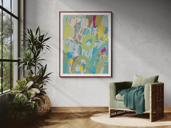 Printable Abstract Art Print: Modern Wall Decor (Digital Download)
