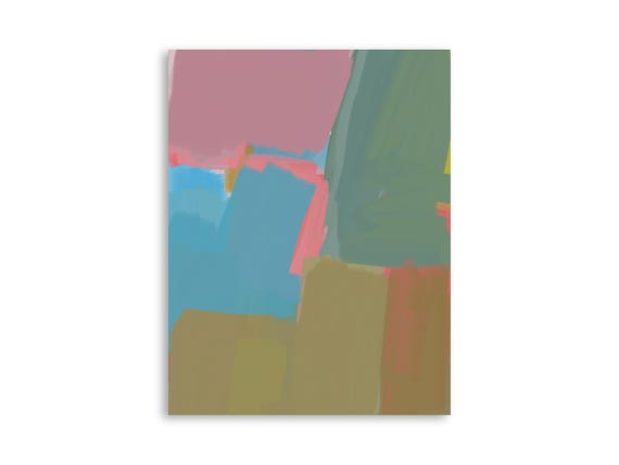 Printable abstract wall art, decorative printable abstract art print, printable abstract painting