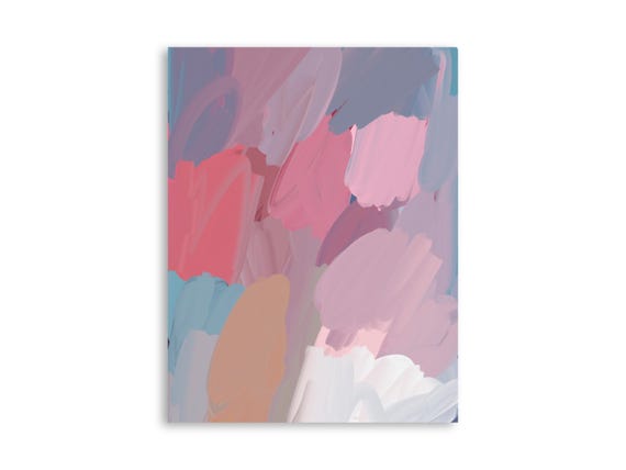 Printable abstract wall art, decorative printable abstract art print, printable abstract painting