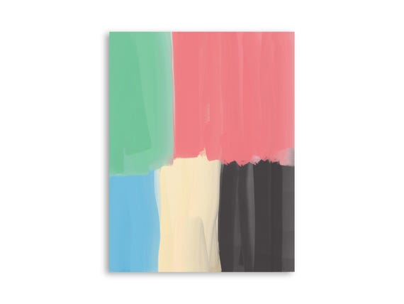 Printable abstract wall art, decorative printable abstract art print, printable abstract painting