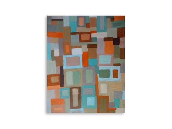 Printable abstract wall art, decorative printable abstract art print, printable abstract painting