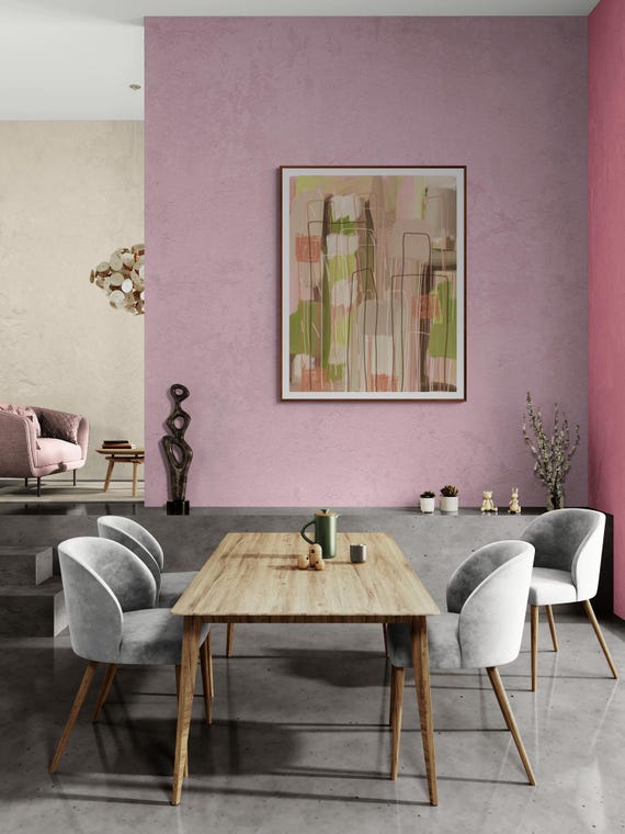 Printable Abstract Art Print: Modern Wall Decor (Digital Download)