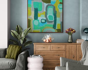 Printable Abstract Art Print: Modern Wall Decor (Digital Download)