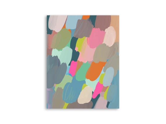 Printable abstract wall art, decorative printable abstract art print, printable abstract painting
