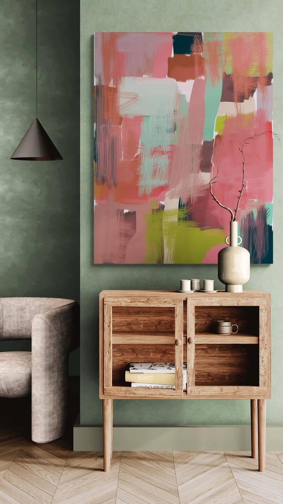 Printable Abstract Art Print: Modern Wall Decor (Digital Download)