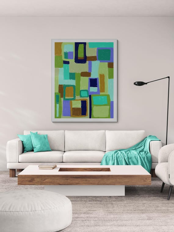 Printable Abstract Art Print: Modern Wall Decor (Digital Download)