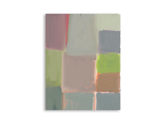 Printable abstract wall art, decorative printable abstract art print, printable abstract painting