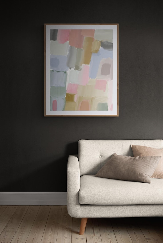 Printable Abstract Art Print: Modern Wall Decor (Digital Download)