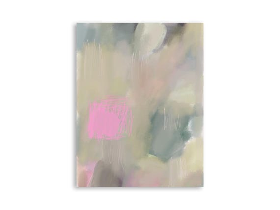 Printable abstract wall art, decorative printable abstract art print, printable abstract painting