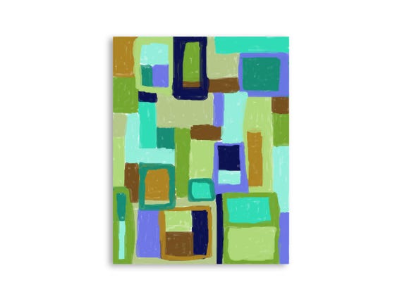 Printable abstract wall art, decorative printable abstract art print