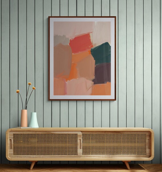 Printable Abstract Art: Modern Wall Decor (Digital Download)