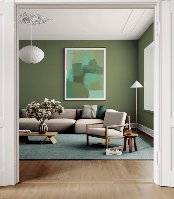 Printable Abstract Art Print: Modern Wall Decor (Digital Download)