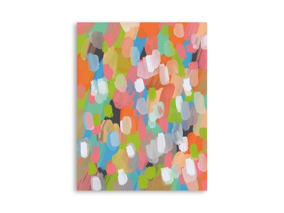 Printable abstract wall art, decorative printable abstract art print, printable abstract painting