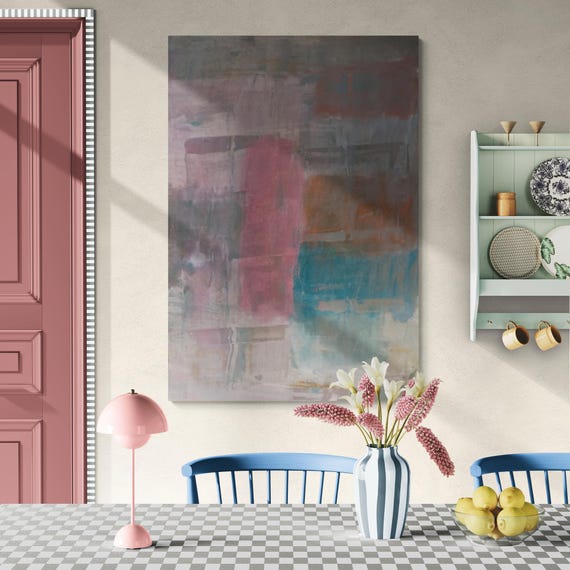 Printable Abstract Art Painting: Modern Wall Decor (Digital Download)