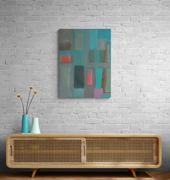 Printable Abstract Art Painting: Modern Wall Decor (Digital Download)
