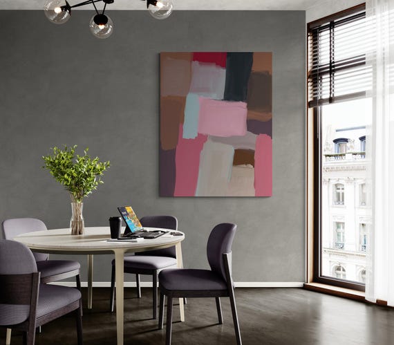 Printable Abstract Art Print: Modern Wall Decor (Digital Download