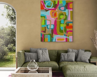 Printable Abstract Art Print: Modern Wall Decor (Digital Download)
