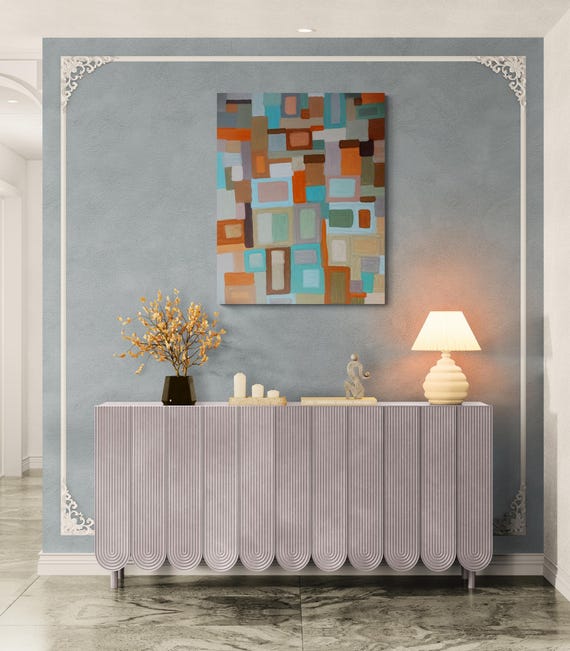 Abstract Art Print: Decorative Modern Wall Art (Digital Download)