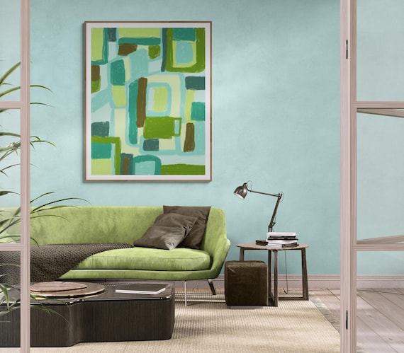 Printable Abstract Art: Modern Wall Decor (Digital Download)