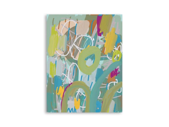 Printable abstract wall art, decorative printable abstract art print, printable abstract painting