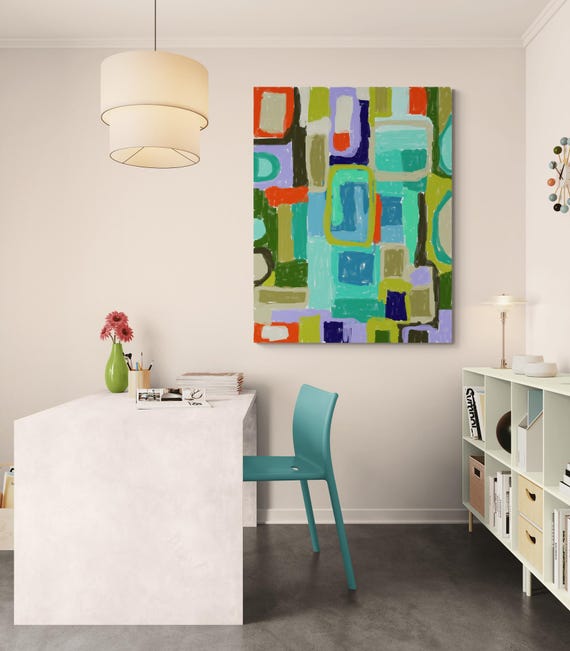 Printable Abstract Art: Modern Wall Decor (Digital Download)