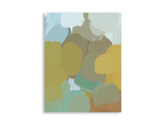 Printable abstract wall art, decorative printable abstract art print