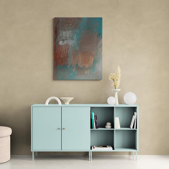 Printable Abstract Painting: Modern Wall Art (Digital Download)