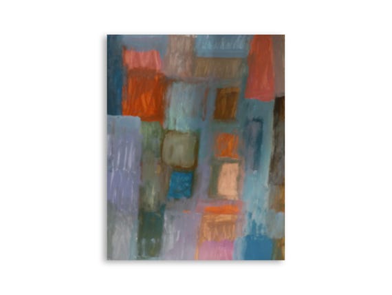 Printable abstract wall art, decorative printable abstract art print, printable abstract painting