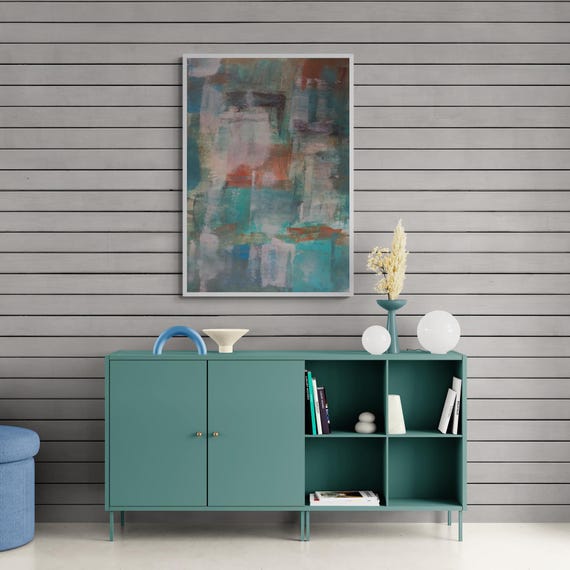 Printable Abstract Art Painting: Modern Wall Decor (Digital Download)