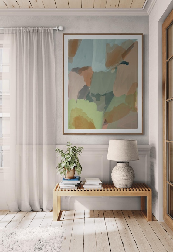 Printable Abstract Art Print: Modern Wall Decor (Digital Download)