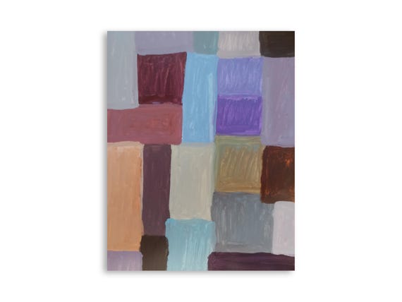 Printable abstract wall art, decorative printable abstract art print, printable abstract painting