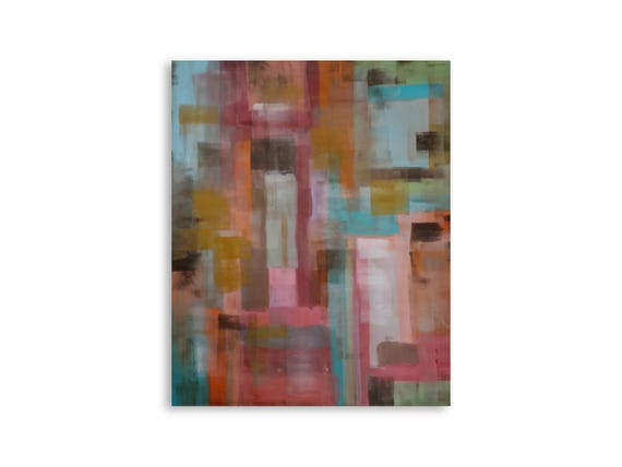 Printable abstract wall art, decorative printable abstract art print, printable abstract painting