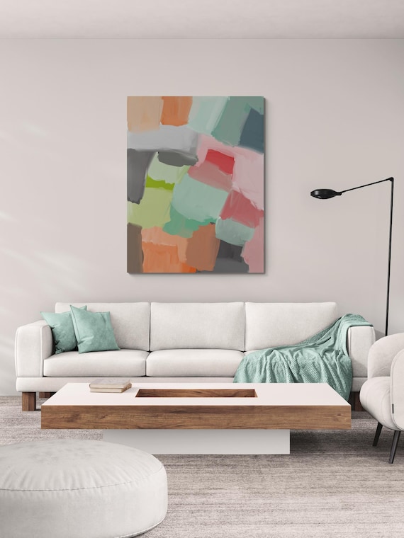 Printable Abstract Art Print: Modern Wall Decor (Digital Download