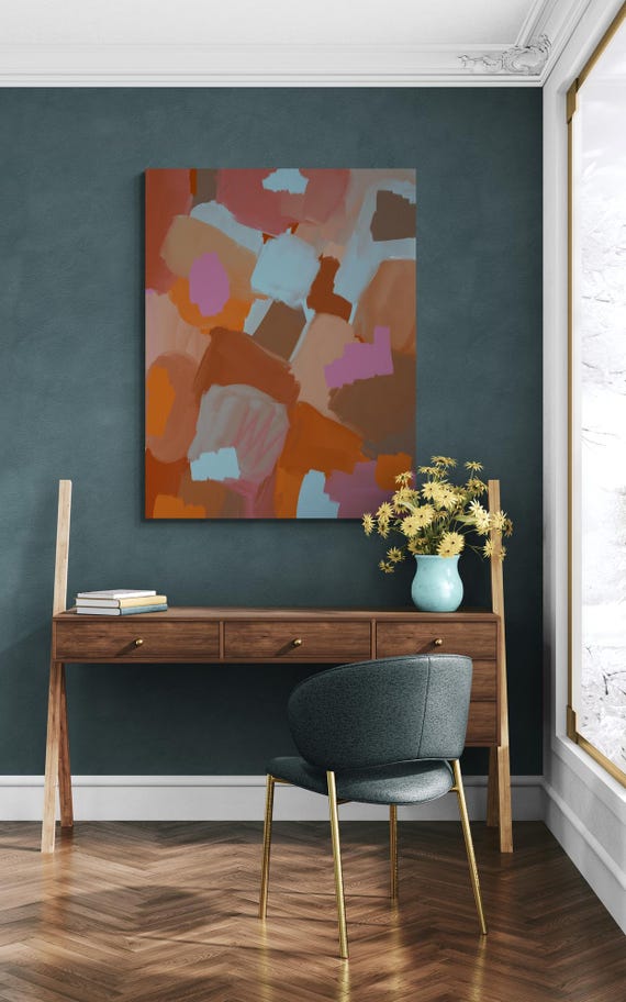 Printable Abstract Art Print: Modern Wall Decor (Digital Download