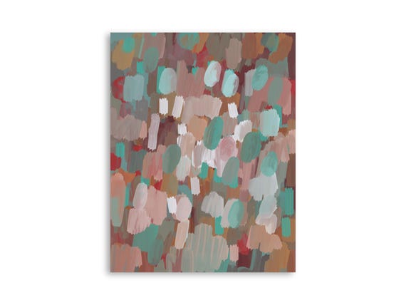 Printable abstract wall art, decorative printable abstract art print, printable abstract painting