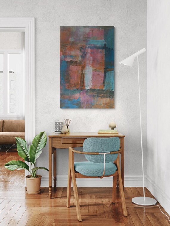 Printable Abstract Art Painting: Modern Wall Decor (Digital Download)