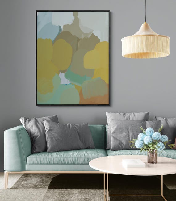 Printable Abstract Art Print: Modern Wall Decor (Digital Download)