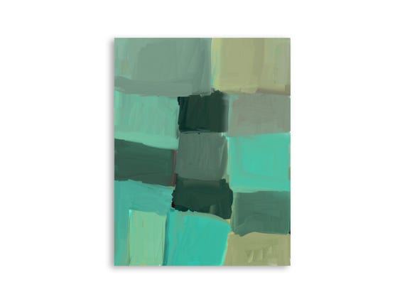 Printable abstract wall art, decorative printable abstract art print, printable abstract painting