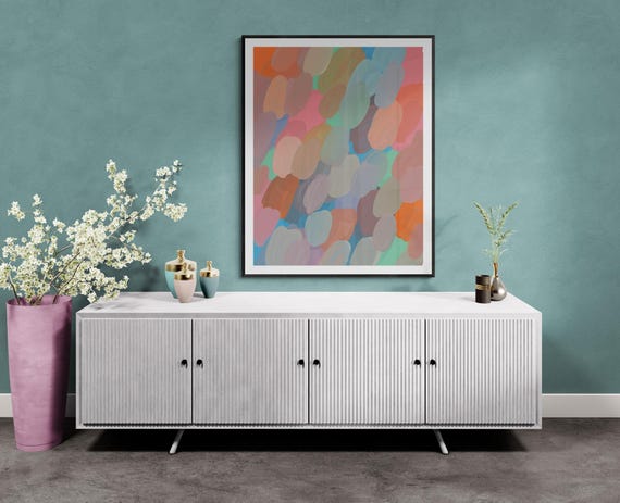 Printable Abstract Art Print: Modern Wall Decor (Digital Download