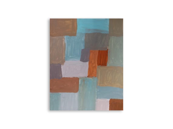 Printable abstract wall art, decorative printable abstract art print, printable abstract painting