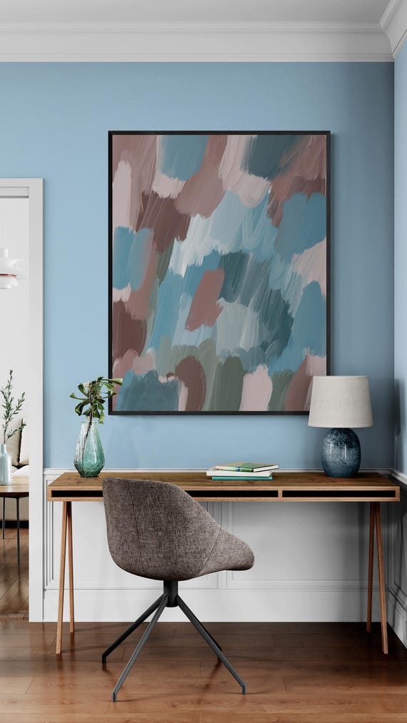 Printable Abstract Art Print: Modern Wall Decor (Digital Download)