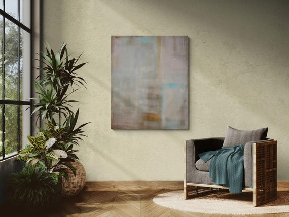 Abstract Art Print: Modern Decorative Painting (Digital Download)