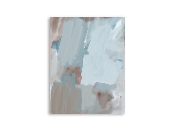 Printable abstract wall art, decorative printable abstract art print, printable abstract painting