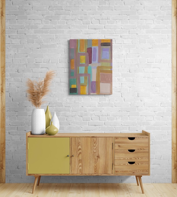 Printable Abstract Art Painting: Modern Wall Decor (Digital Download)