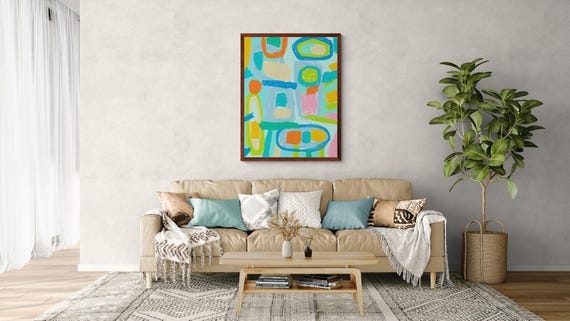 Printable Abstract Art Print: Modern Wall Decor (Digital Download)